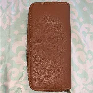 Brown wallet from Target